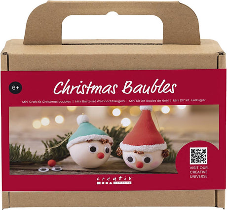 Société créative https: www.ccobby.nl mini-hobbyset-christmas-balls-red-and-green-gnomes-1-doos