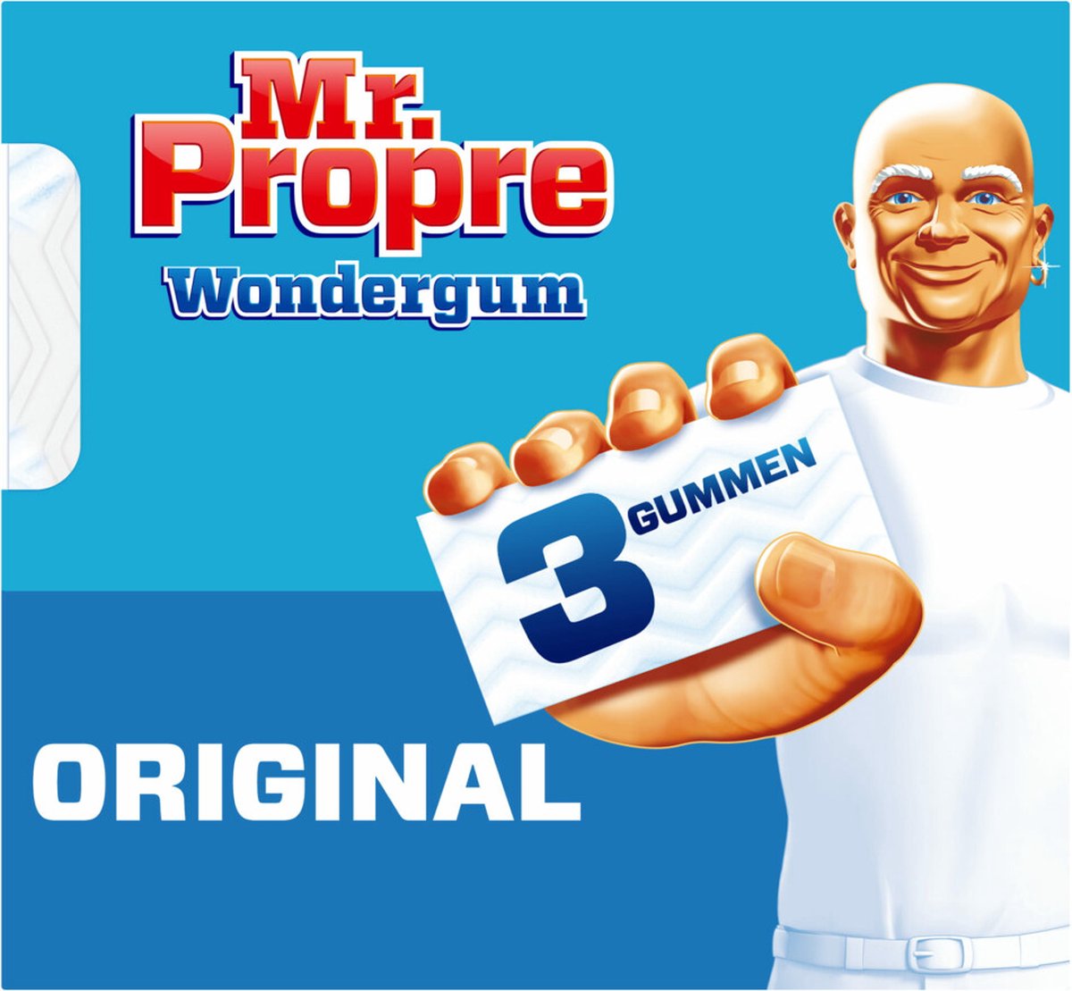 Monsieur propre mr. propre miracle gum original - produit nettoyant - 3 pièces