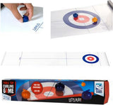 Table de jeux de clown curling avec 8 pierres