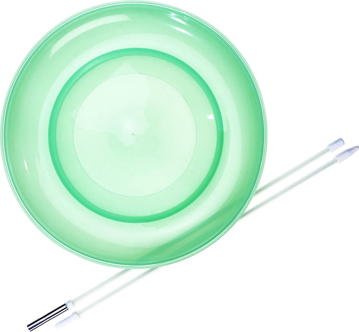 Assiette de jonglerie Eureka avec bâton - vert