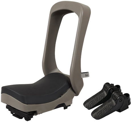 Selle de vélo junior Urban iki mik hd - suzume gris bincho noir