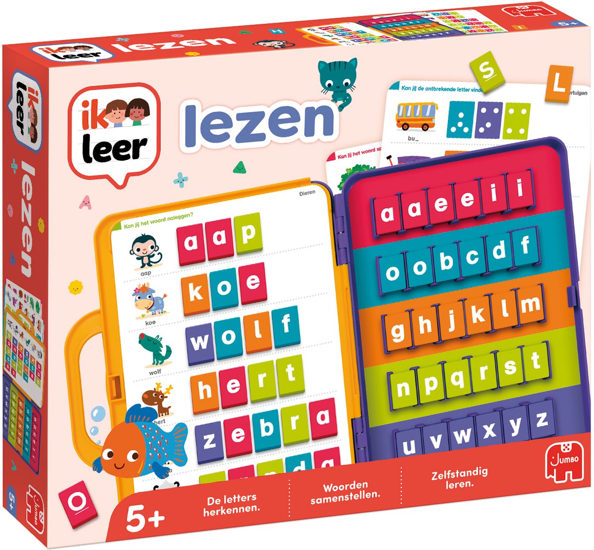 J'apprends un jeu éducatif de lecture géante