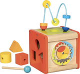 Goki Wooden Activity Kubus Beatbox and Motoric Piral