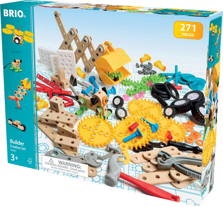 Ensemble créatif Brio Builder - Jouets de construction de 271 pièces pour garçons et filles