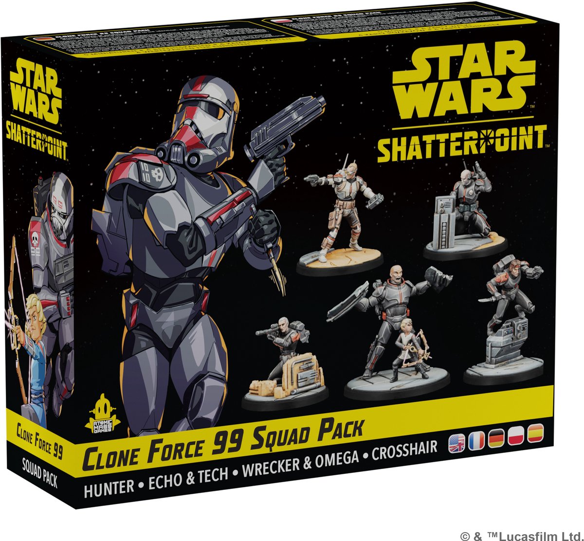 Jeux de masse atomique star wars shatterpoint sagesse du conseil - jeu de miniatures de table - masse atomique