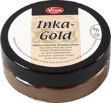 Creativ Company Inka -Gold Glosswax - Brown Gold, 50ml