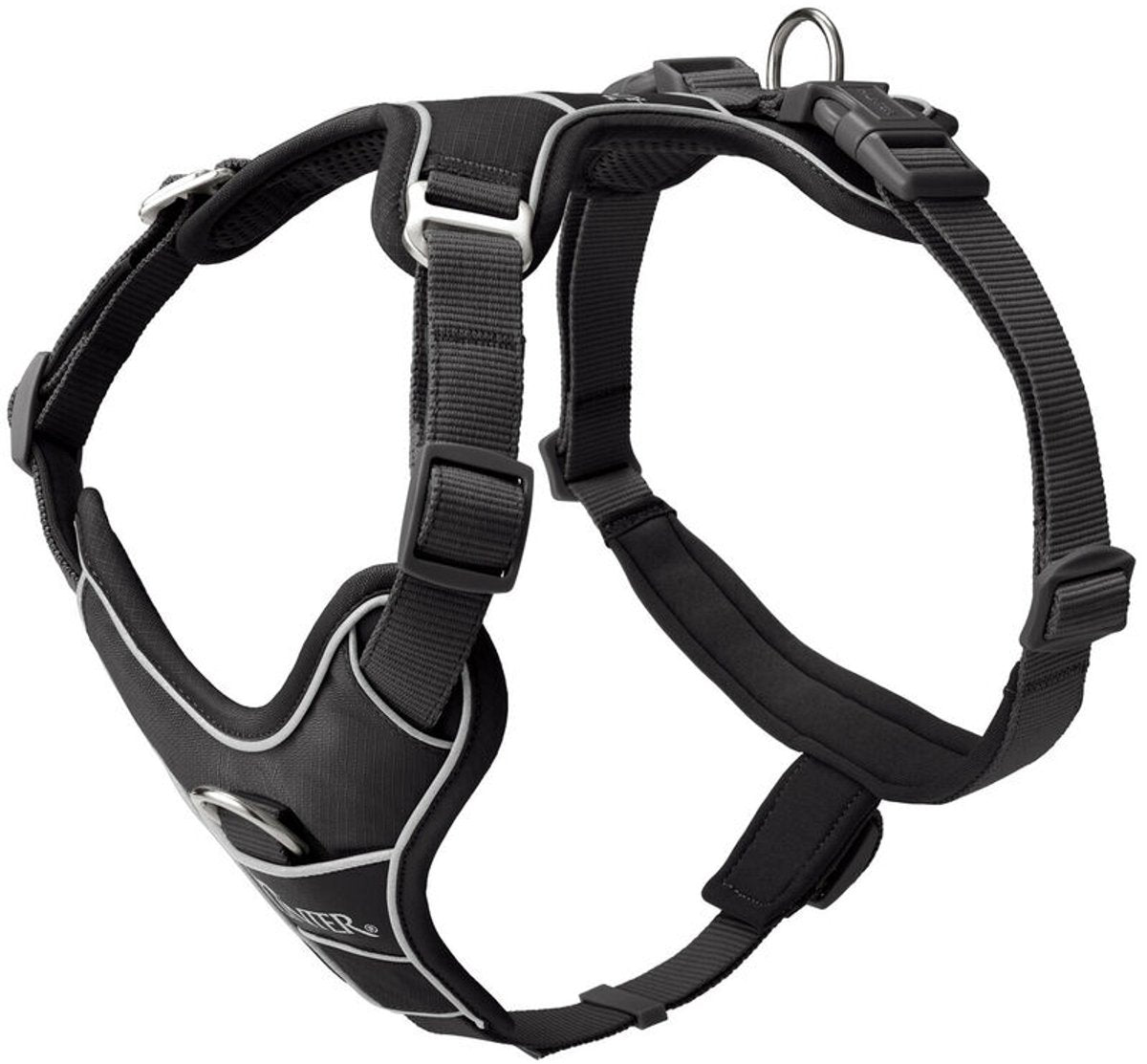 Harnais pour chien Hunter Divo Up noir XS