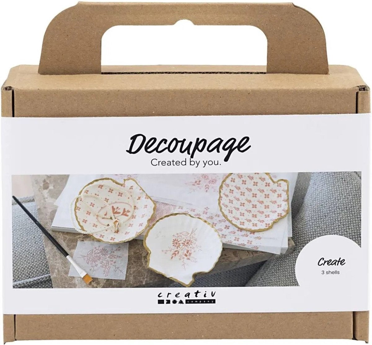 Entreprise créative https: www.cchobby.nl mini-hobbyset-decoupage-musselshells-lightpink-1-doos