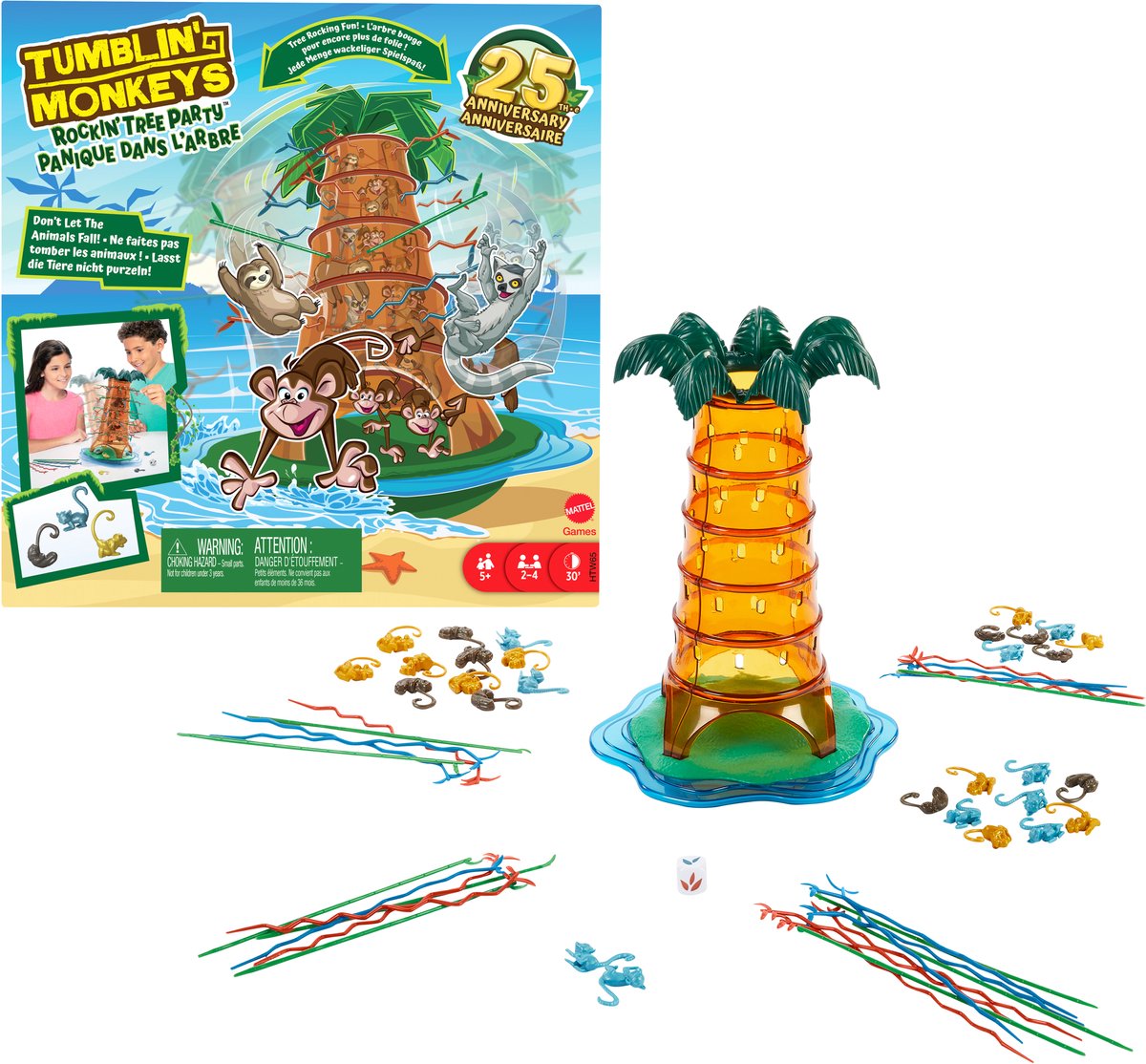 Jeu Tumblin Monkeys Rockin Tree Party