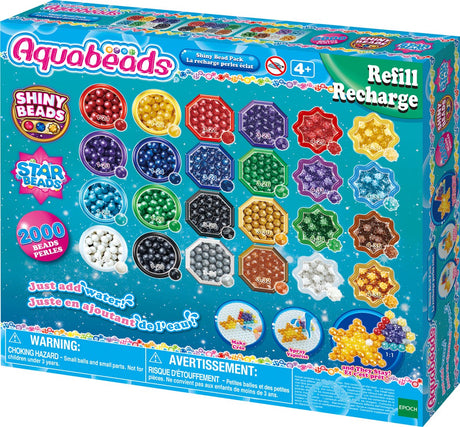 Epoch aquabeads 31995 recharge paquet de perles brillantes
