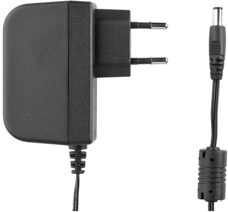 Adaptateur secteur pour gestionnaire d'étiquettes Dymo | pour imprimantes d'étiquettes Label Manager 160, 210d+, 500ts et rhino 4200, 5200 et 6000+ | prise UE à deux broches