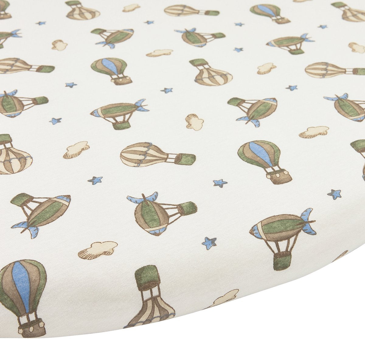Meyco bébé ballons à air drap-housse matelas de parc rond - multicolore - 90 95cm