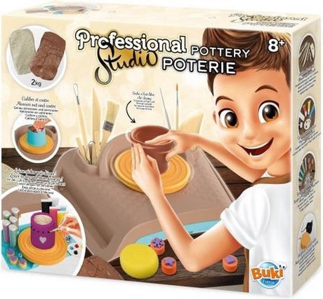 Buki france buki - atelier de poterie professionnel - bricolage pour enfants - jouets créatifs - forfait loisirs