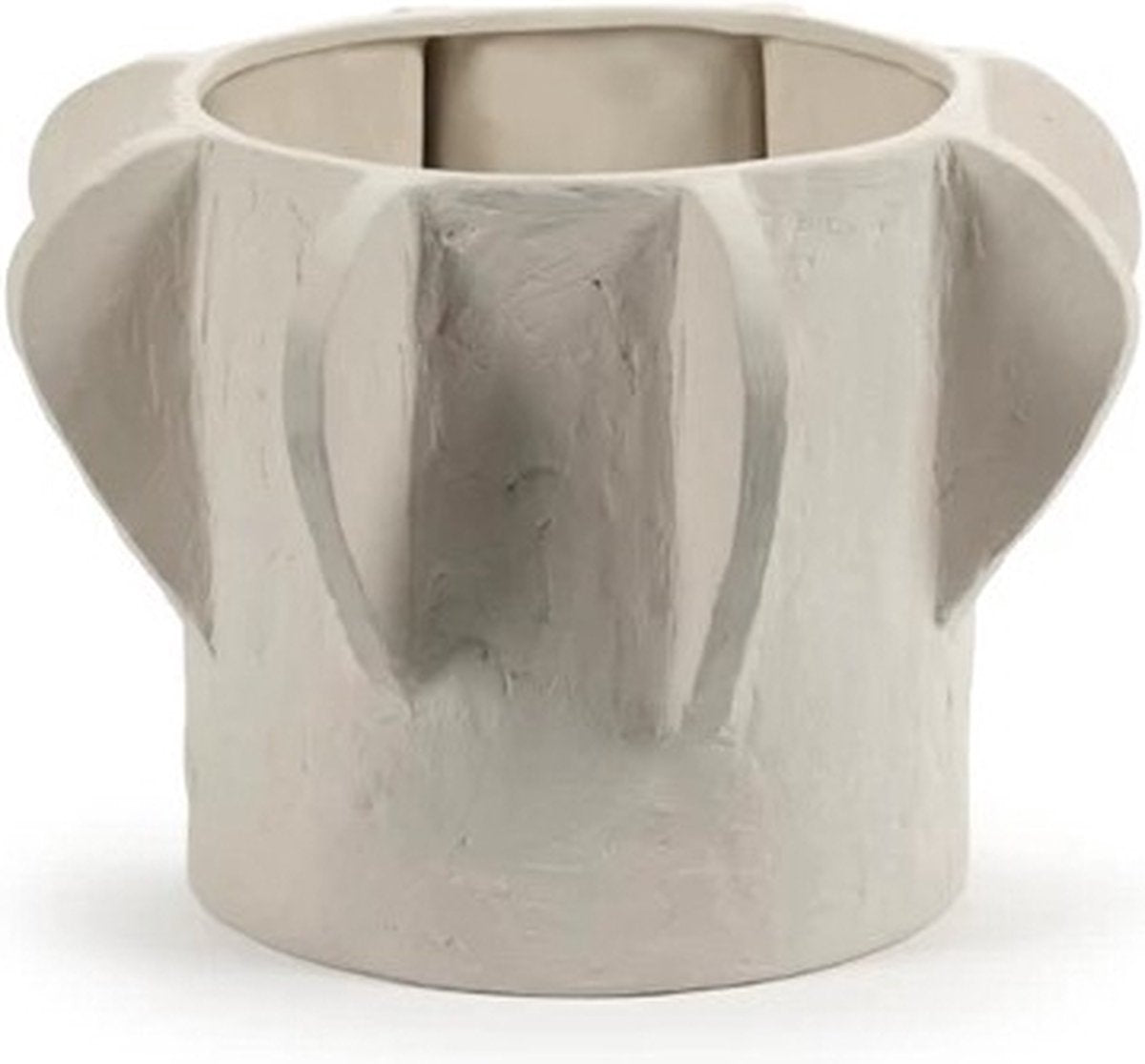 Serax - marie michielssen - jungle urbaine - pot de fleur m - beige - 24 ø