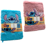 Carnet en peluche Stitch