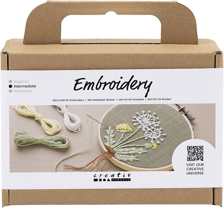 Creativ Company Mini Hobbyset Brodery Wall Hangle
