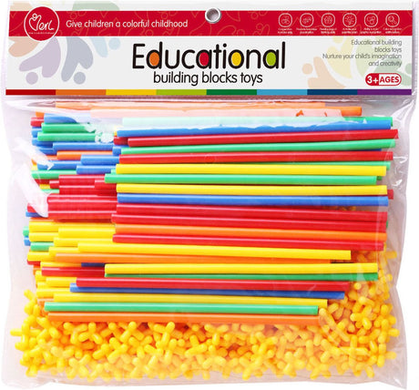 Pailles de construction, 200 pcs.