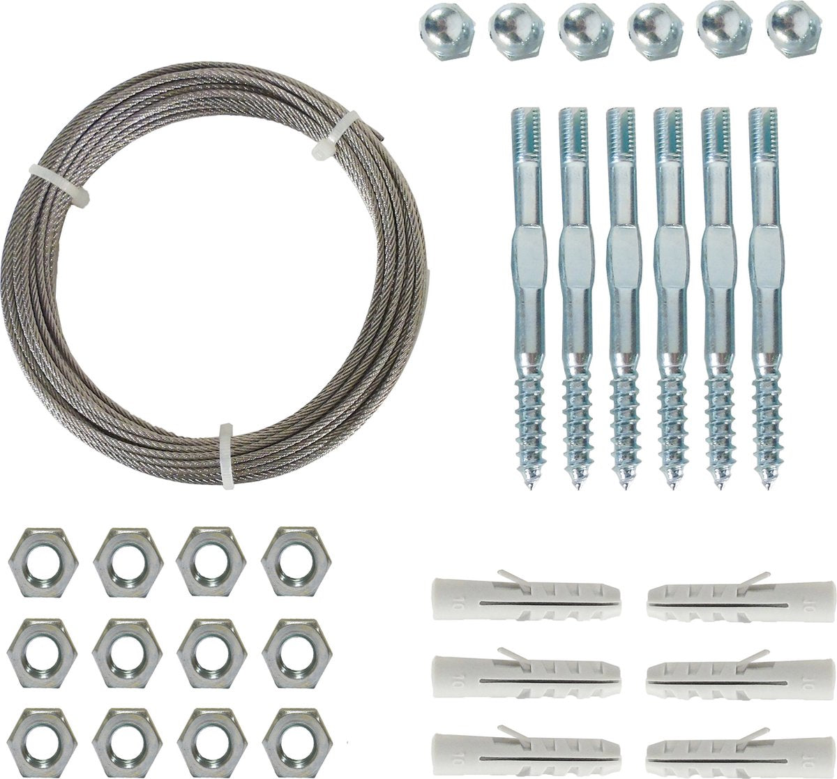 Système de spandraad nature pour les plantes d'escalade 6040760