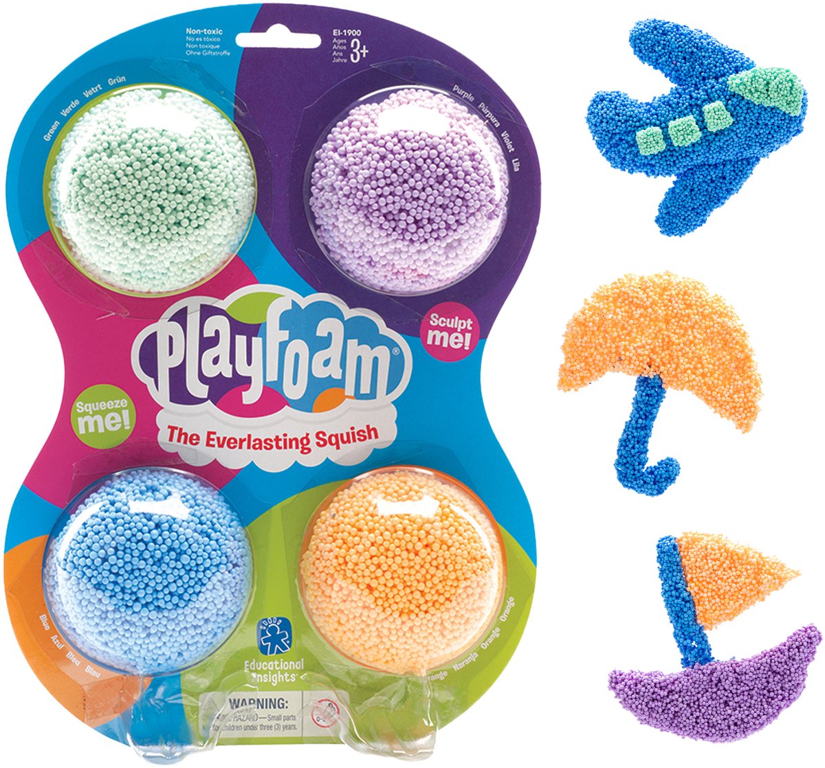 Ressources d'apprentissage playfoam® original (paquet de 4) - 6+
