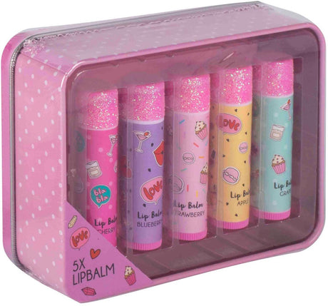 Canenco crée-le ! baume à lèvres beauté en boîte rose