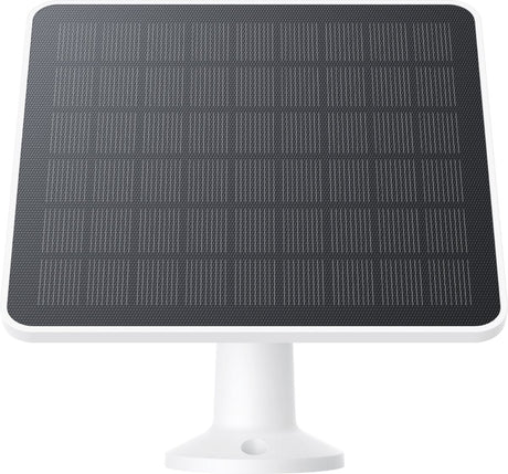 Panneau solaire de sécurité Eufy (3w) compatible avec caméra, alimentation continue, résistant aux intempéries ip65 pour la surveillance extérieure et le chargement des caméras