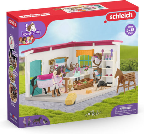 Club équestre Schleich - magasin d'équitation - jouets pour enfants pour garçons et filles - 5 à 12 ans - 42568