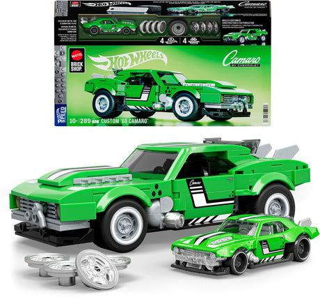 Mattel Brick Shop Hot Wheels Speed Series - Custom '68 Camaro - Jouets de construction - 289 pièces