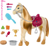 Barbie mystères, la grande chasse au cheval, la danse et le spectacle du cheval