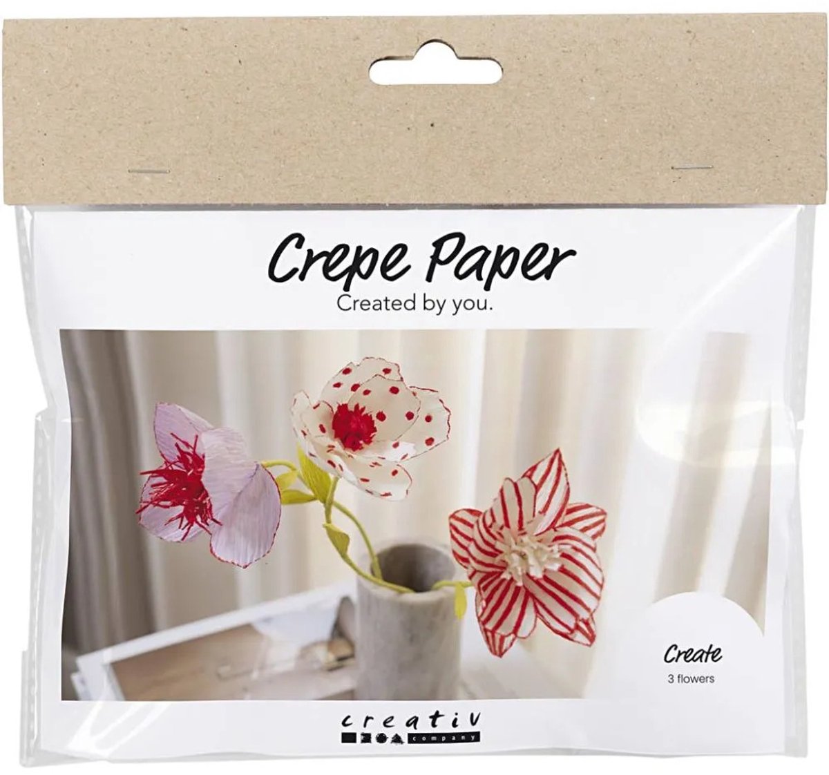 Entreprise créative https: www.cchobby.nl mini-hobbyset-crepepaper-flowers-pastelcolors-1-box