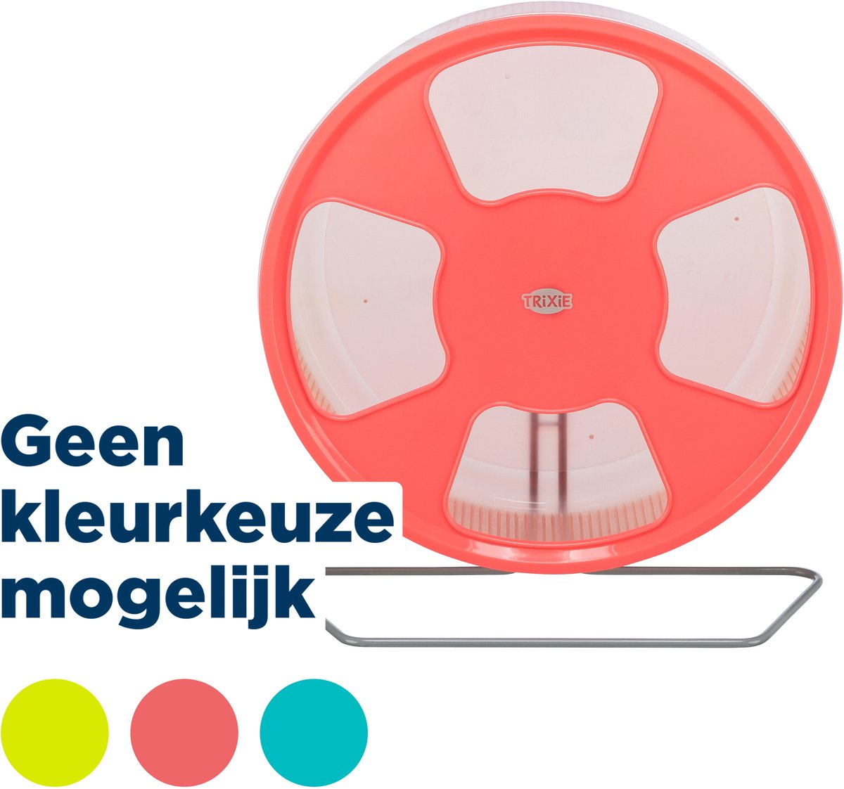 Roue d'exercice en plastique Trixie assortie
