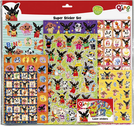 Ensemble de super autocollants pour jouets Bambolino - bing