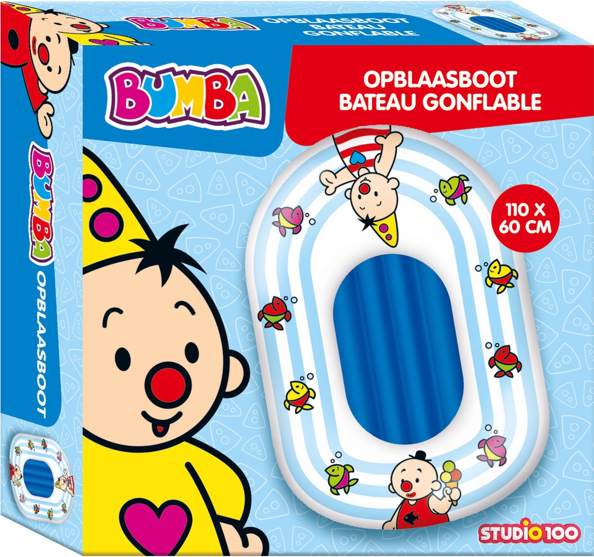 Bumba de bateau gonflable du studio 100