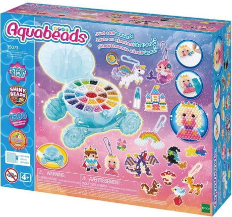 Aquabeads le carrosse enchanté - - 35073 - 1500 perles pour créations magiques