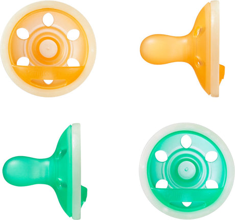 Sucette en forme de sein Tommee Tippee Night - 4 pièces - 0-6 mois - texture semblable à la peau - sans BPA