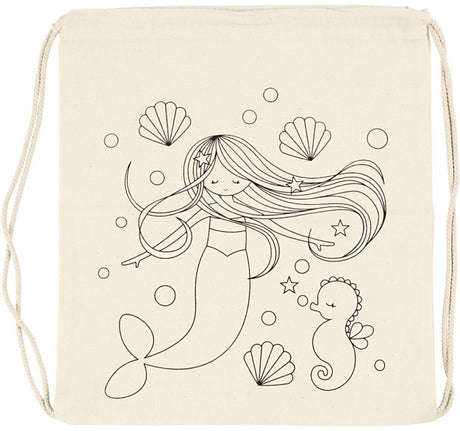 Société créative https: www.ccobby.nl sac à dos-sirène-taille-37x41-cm-110-gr-light-natural-1-piece