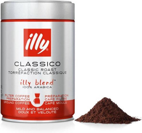 Illy - café moulu filtre café torréfaction normale 12 x