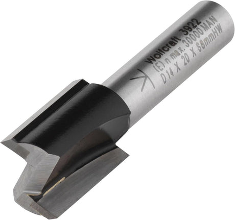Wolfcraft - fraise à rainurer 14mm - fraise - 3922000