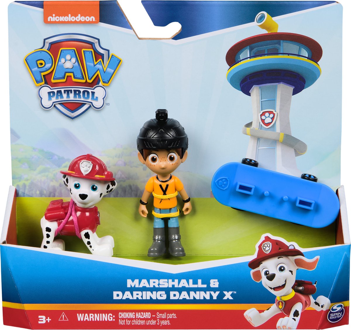 Paw Patrol, héros, chiots Marshall