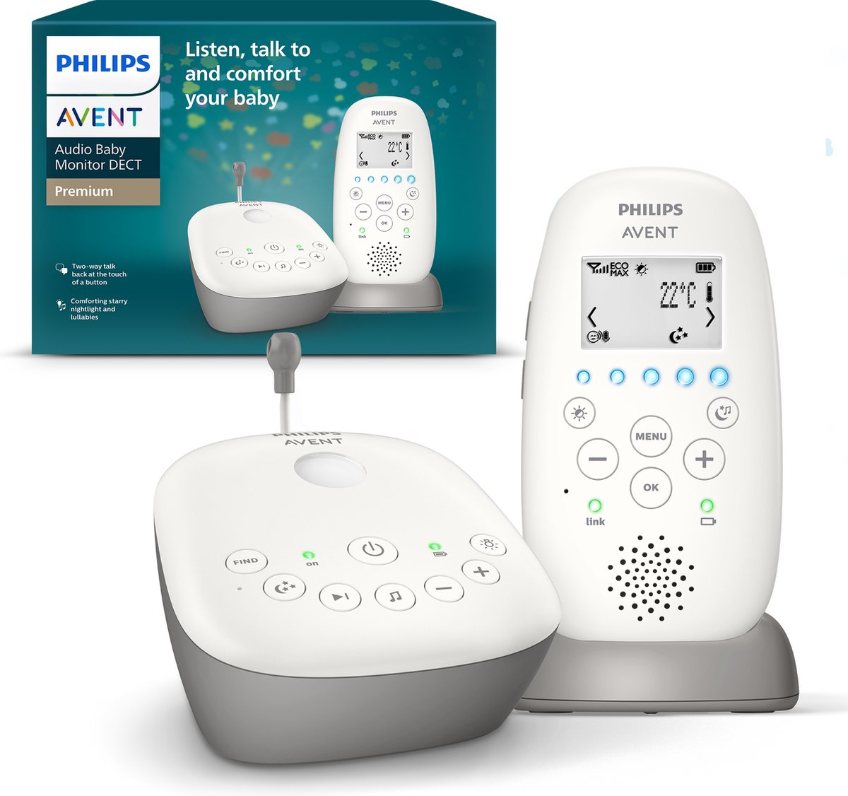 Philips avent - écoute-bébé dect - écoute-bébé audio - scd733 26