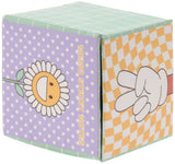 Cube de bureau avec 3 tailles de notes autocollantes