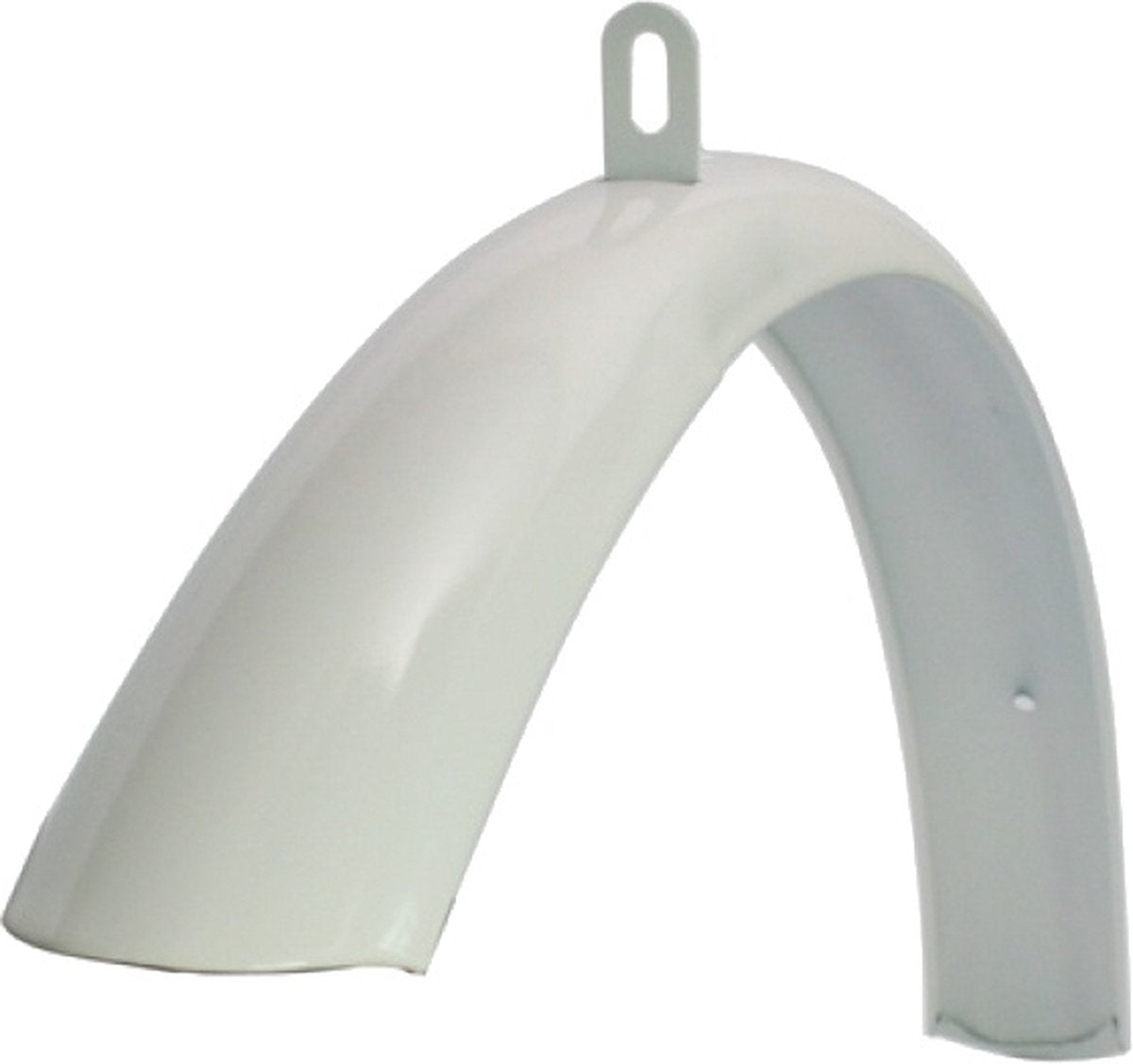 Voorbalboard 28 pouces en acier blanc