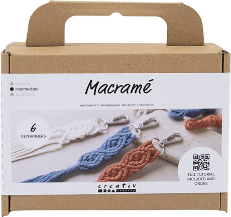 Creativ Company Mini Hobbyset Macrame Key Chains
