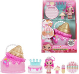 Mga Entertainment Ensemble de jeu de trousse de beauté + brillant à lèvres pop - trousse de beauté à la crème glacée
