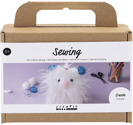Entreprise créative https: www.ccobby.nl mini-hobbyset-sewing-monster-diverse-colours-1-box