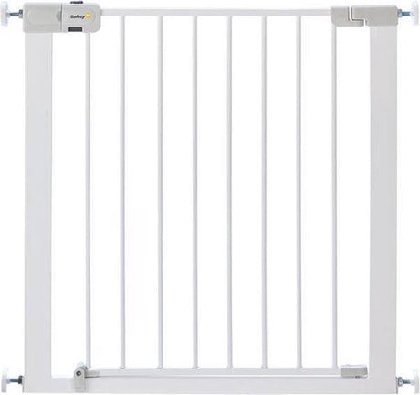 Barrière d'escalier en métal à fermeture facile Safety 1st - 73 à 80 cm - extensible - montage par pince - blanc