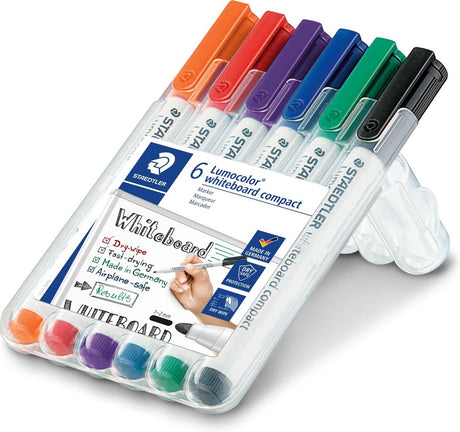 Staedtler tableau blanc lumocolor compact - boîte 6 pcs