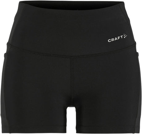 Pantalon de sport Craft Essence Hot Pants 3 W pour femme - noir