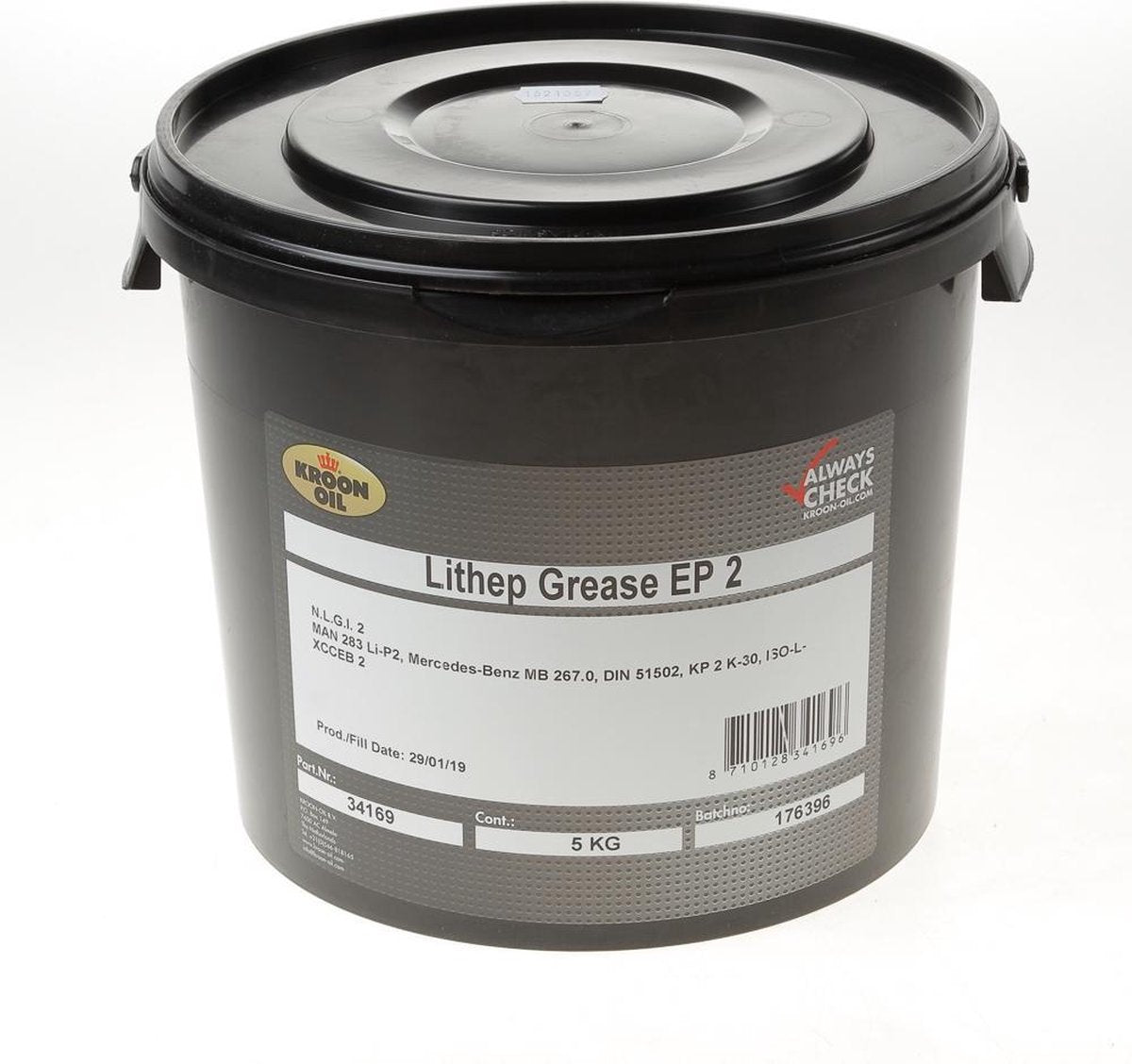 Crow-Oil Fat polyvalent 2 5 kg. 5000 grammes 34169