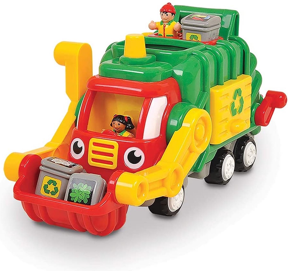 Wow jouets flip 'n' trip fred - camion poubelle
