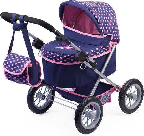 Bayer design - landau de poupée tendance - bleu et rose